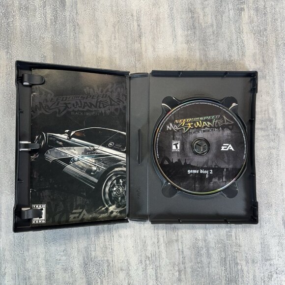 Need for Speed Most Wanted Black Edition PC CD 2005 Missing Disc 1 & Bonus DVD - Picture 7 of 8